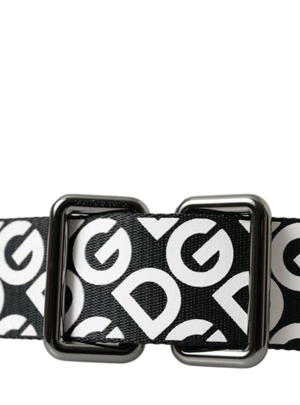 Dolce & Gabbana Black Logo Belt - Ellie Belle