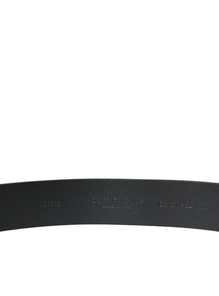 Dolce & Gabbana Blue Metal Logo Buckle Belt Men - Ellie Belle