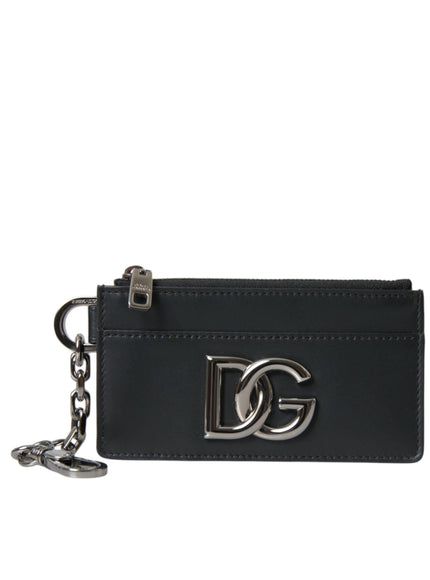 Dolce & Gabbana Calfskin Leather DG Men Wallet - Ellie Belle