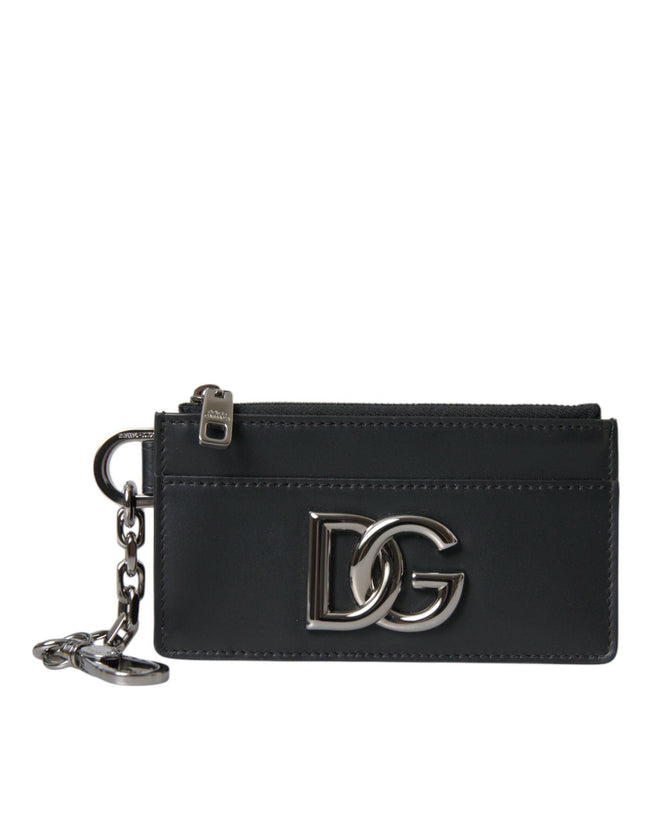 Dolce & Gabbana Calfskin Leather DG Men Wallet - Ellie Belle