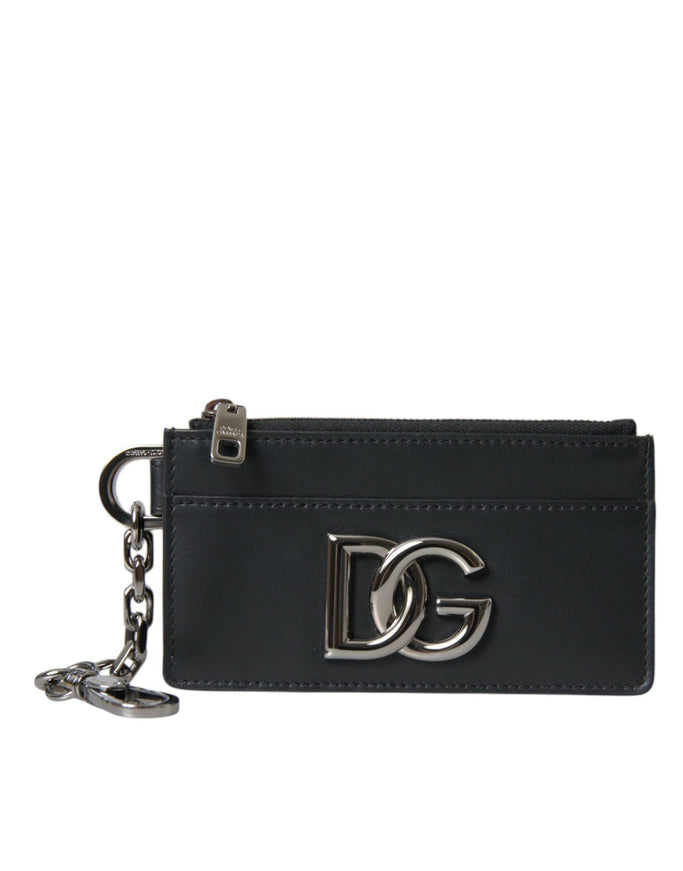 Dolce & Gabbana Calfskin Leather DG Men Wallet - Ellie Belle