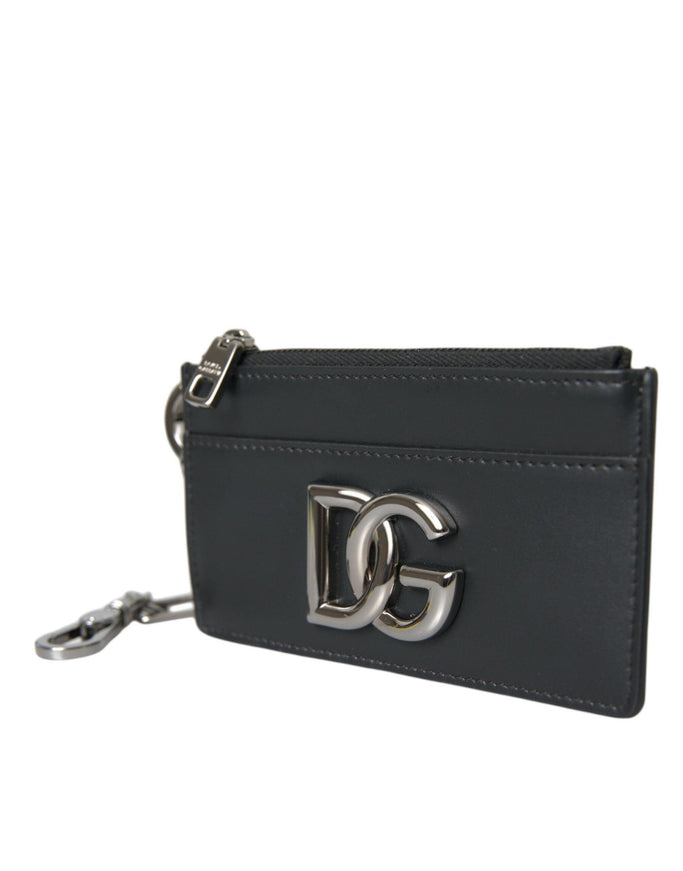 Dolce & Gabbana Calfskin Leather DG Men Wallet - Ellie Belle