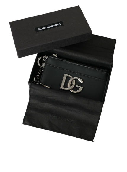 Dolce & Gabbana Calfskin Leather DG Men Wallet - Ellie Belle