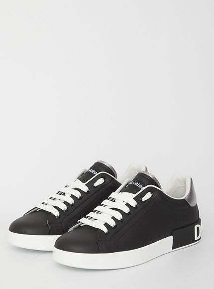 Dolce & Gabbana Calfskin Nappa Portofino Sneakers - Ellie Belle