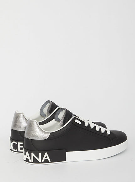 Dolce & Gabbana Calfskin Nappa Portofino Sneakers - Ellie Belle