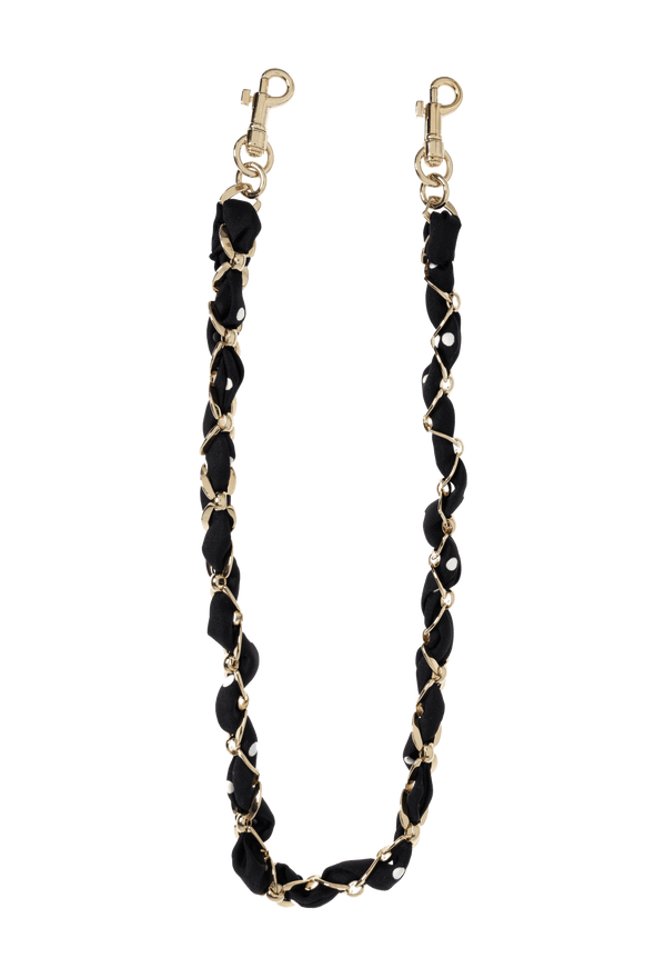 Dolce & Gabbana Chain And Twill Shoulder Strap - Ellie Belle