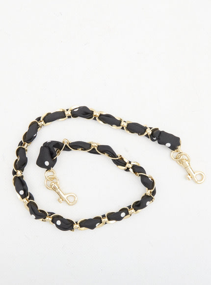 Dolce & Gabbana Chain And Twill Shoulder Strap - Ellie Belle