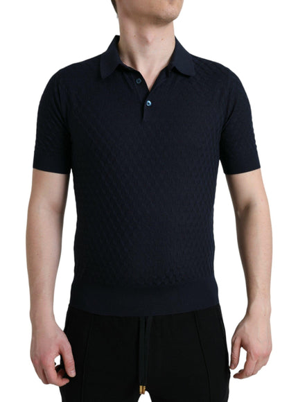 Dolce & Gabbana Collared Short Sleeve Polo T-shirt - Ellie Belle