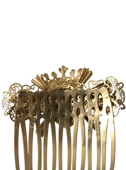 Dolce & Gabbana Crystal Women Hair Comb - Ellie Belle