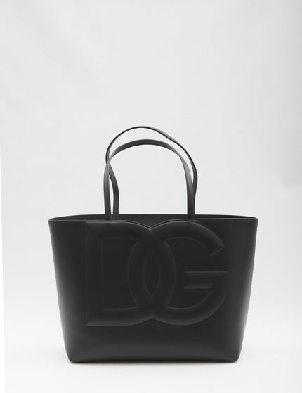 Dolce & Gabbana DG Logo Medium Shopper Bag - Ellie Belle