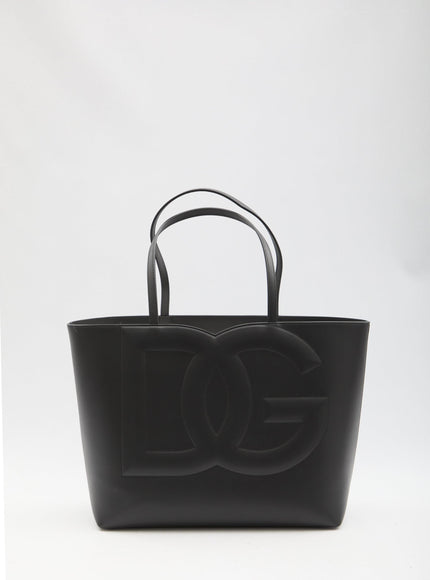 Dolce & Gabbana DG Logo Medium Shopper Bag - Ellie Belle