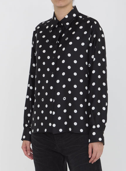 Dolce & Gabbana DG Shirt With Polka-dot Print - Ellie Belle