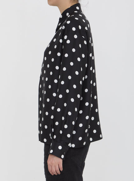 Dolce & Gabbana DG Shirt With Polka-dot Print - Ellie Belle