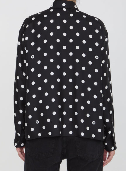 Dolce & Gabbana DG Shirt With Polka-dot Print - Ellie Belle