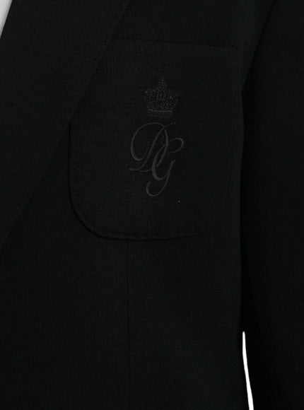 Dolce & Gabbana Embroidered Logo Blazer - Ellie Belle