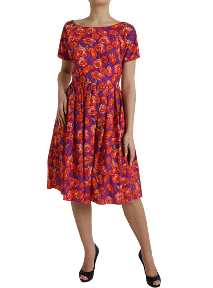 Dolce & Gabbana Floral A-line Dress - Ellie Belle