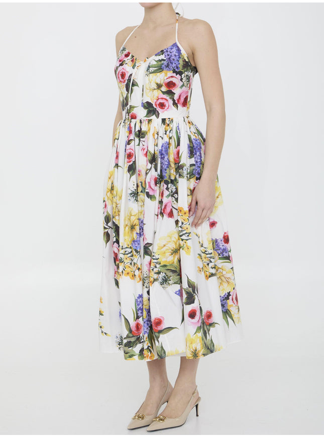Dolce & Gabbana Garden-print Dress - Ellie Belle