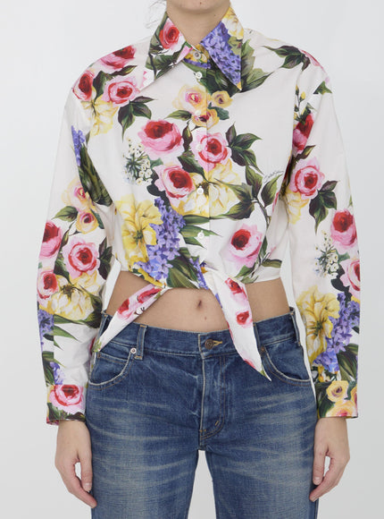Dolce & Gabbana Giardino Print Shirt - Ellie Belle