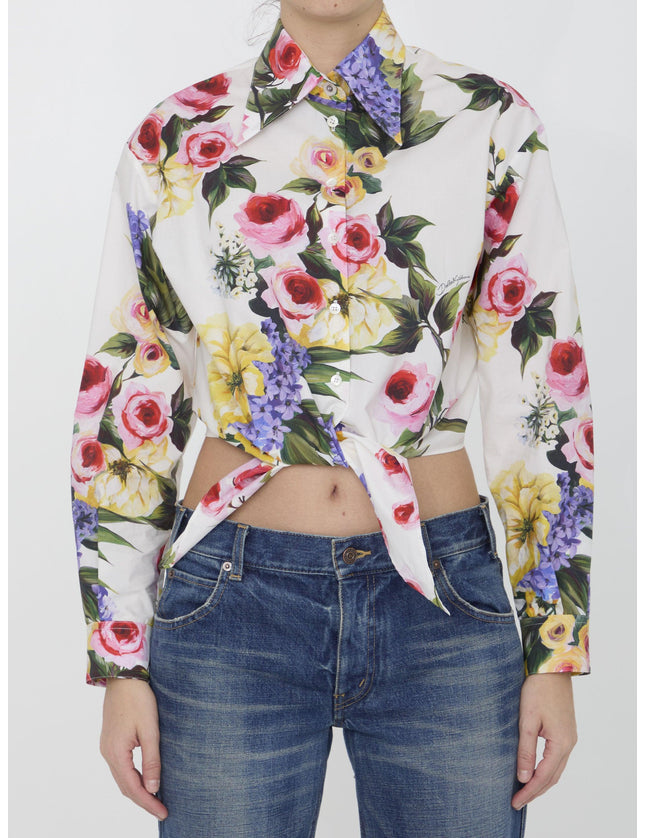 Dolce & Gabbana Giardino Print Shirt - Ellie Belle