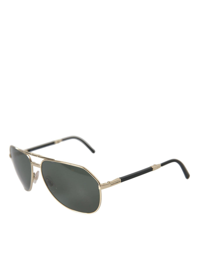 Dolce & Gabbana Gold Full Rim Men's Sunglasses - Ellie Belle