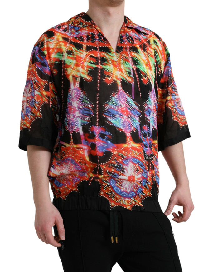 Dolce & Gabbana Graphic Print Multicolor Shirt - Ellie Belle