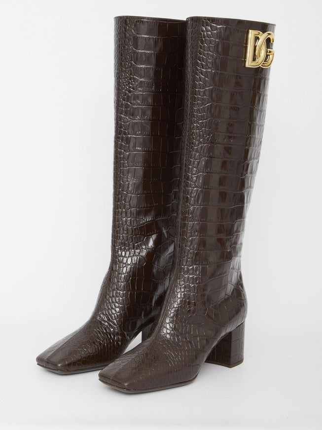 Dolce & Gabbana Jackie 60 Boots - Ellie Belle