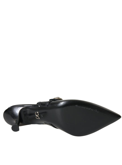 Dolce & Gabbana Kitten-Heel Slingback Pumps - Ellie Belle