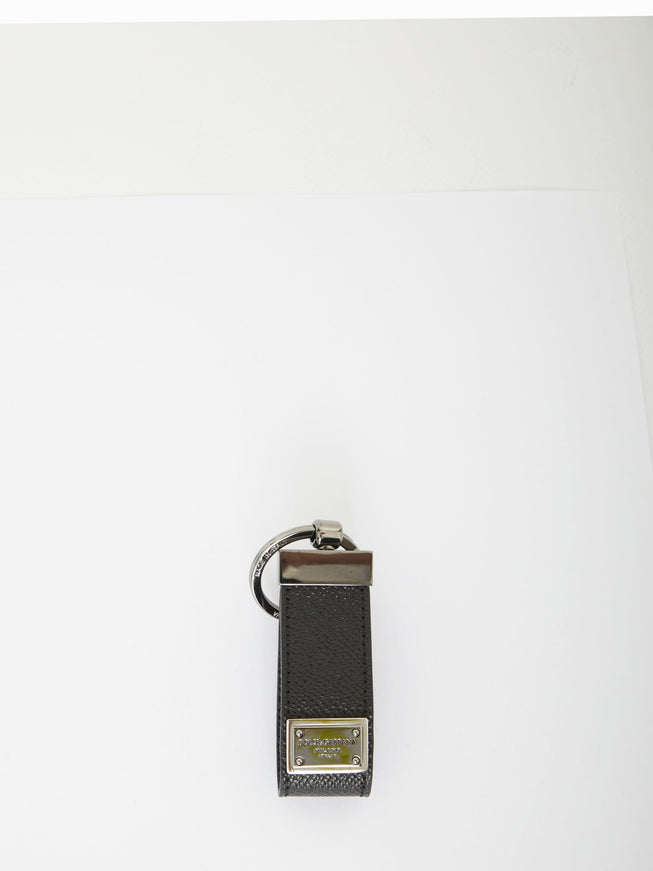 Dolce & Gabbana Leather Key Chain - Ellie Belle