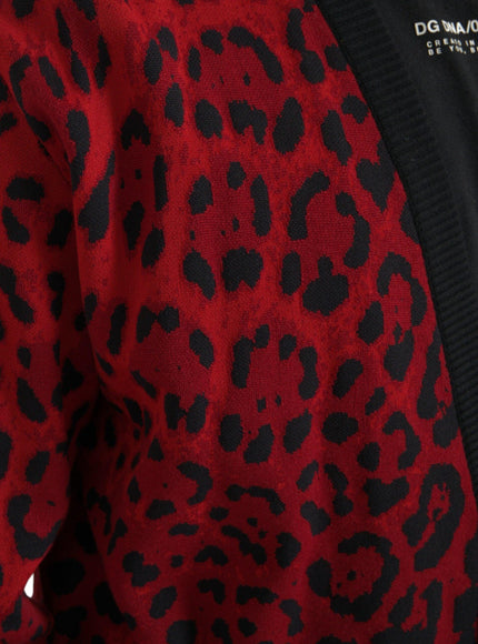 Dolce & Gabbana Leopard Belted Robe - Ellie Belle
