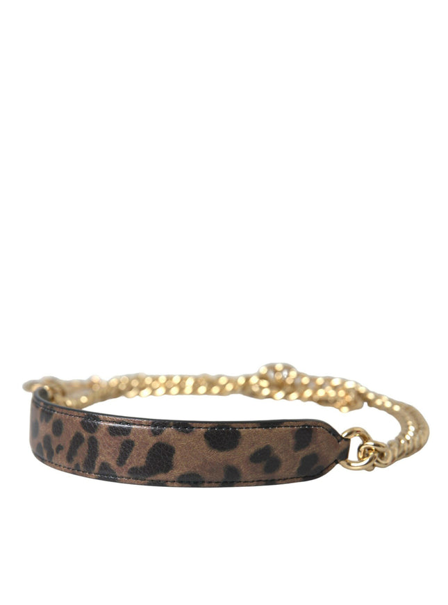 Dolce & Gabbana Leopard Print Bag Shoulder Strap - Ellie Belle