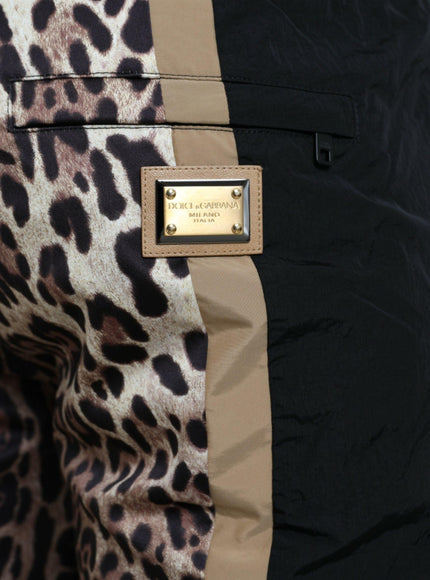 Dolce & Gabbana Leopard Print Jogger Pants - Ellie Belle