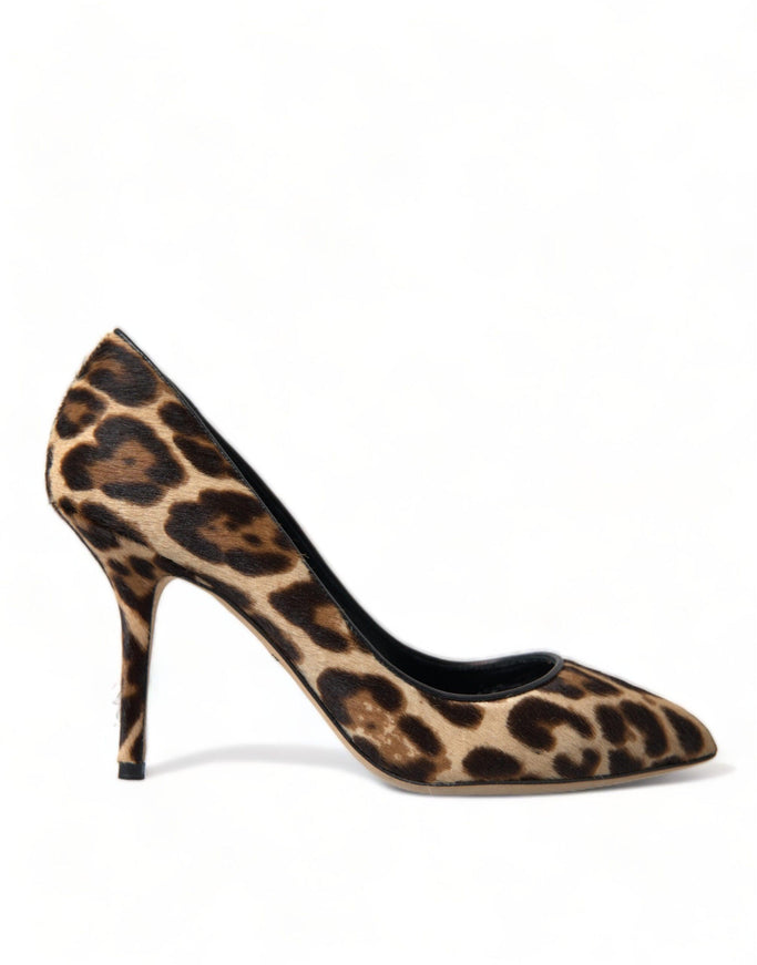 Dolce & Gabbana Leopard Print Stiletto Pumps - Ellie Belle