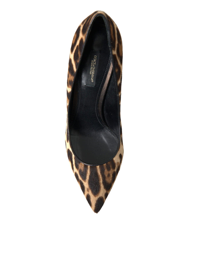 Dolce & Gabbana Leopard Print Stiletto Pumps - Ellie Belle