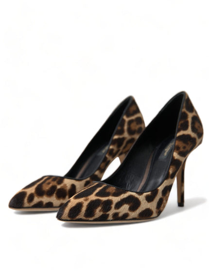 Dolce & Gabbana Leopard Print Stiletto Pumps - Ellie Belle