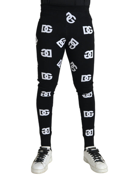 Dolce & Gabbana Logo Print Pants - Ellie Belle