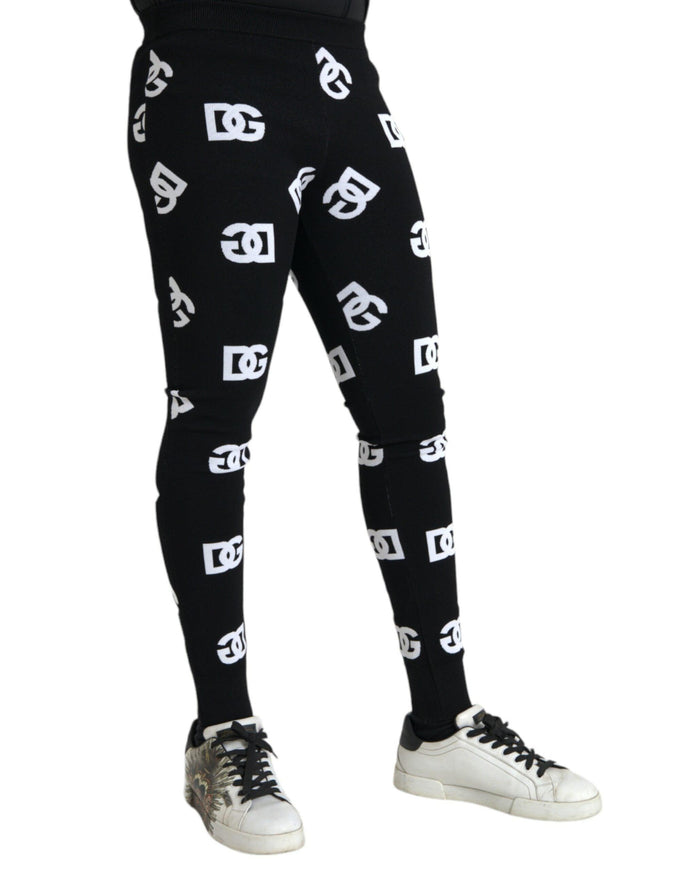 Dolce & Gabbana Logo Print Pants - Ellie Belle