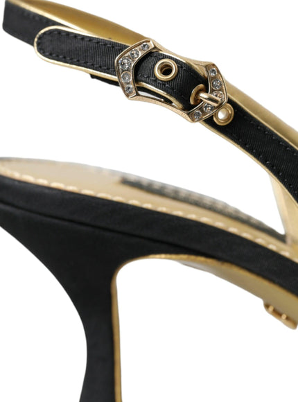 Dolce & Gabbana Lori Embellished Slingback Pumps - Ellie Belle