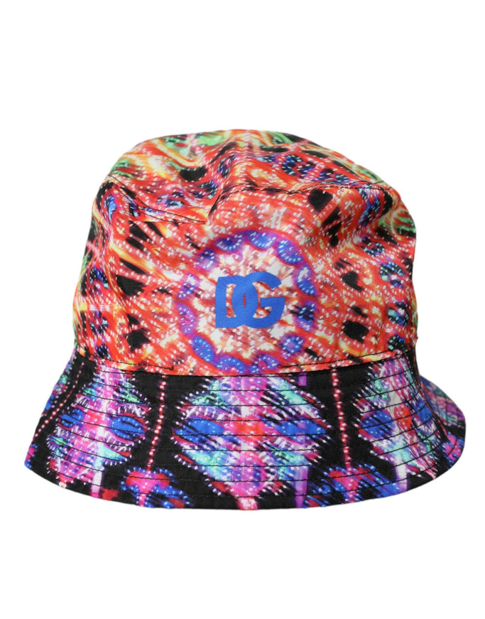 Dolce & Gabbana Luminaire Nylon Logo Bucket Cap - Ellie Belle