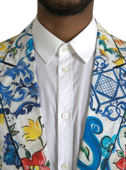 Dolce & Gabbana Majolica Print Blazer - Ellie Belle