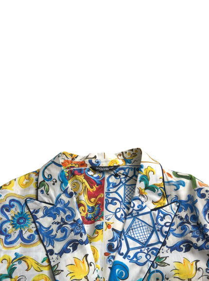 Dolce & Gabbana Majolica Print Blazer - Ellie Belle