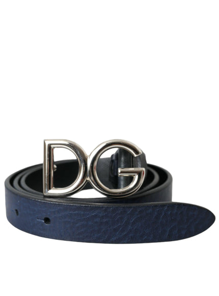 Dolce & Gabbana Men Logo Buckle Belt - Ellie Belle