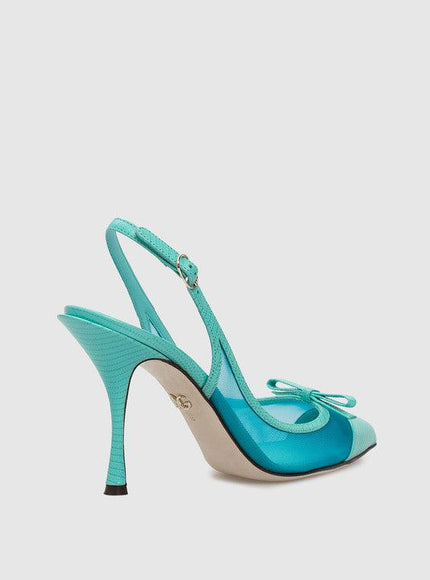 Dolce & Gabbana Mesh Slingback Pumps - Ellie Belle