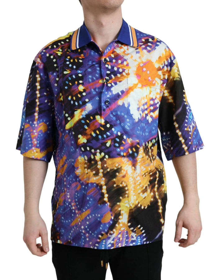 Dolce & Gabbana Multicolor Light Print Shirt