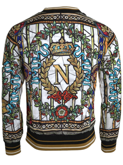 Dolce & Gabbana Napoleon Print Crew Neck Sweater - Ellie Belle