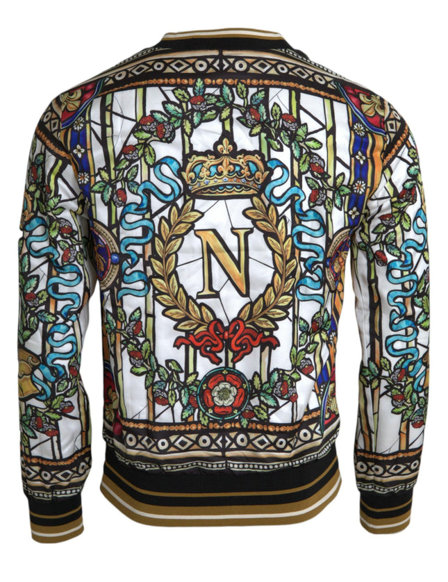 Dolce & Gabbana Napoleon Print Crew Neck Sweater - Ellie Belle