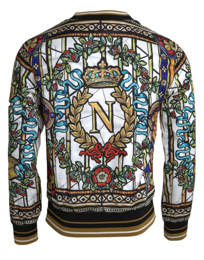 Dolce & Gabbana Napoleon Print Crew Neck Sweater - Ellie Belle