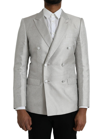 Dolce & Gabbana Notched-Lapel Double-Breasted Blazer - Ellie Belle