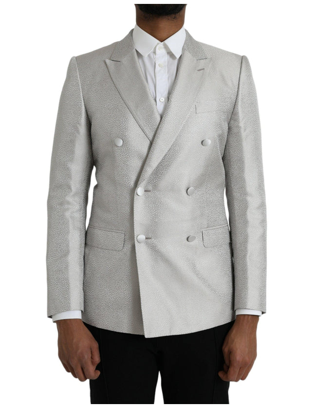 Dolce & Gabbana Notched-Lapel Double-Breasted Blazer - Ellie Belle