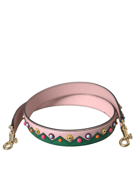 Dolce & Gabbana Pink Leather Shoulder Strap - Ellie Belle