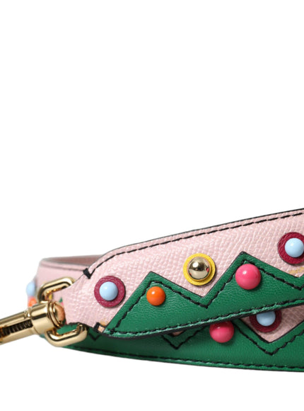 Dolce & Gabbana Pink Leather Shoulder Strap - Ellie Belle